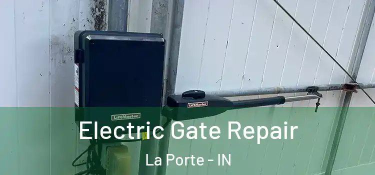 Electric Gate Repair La Porte - IN